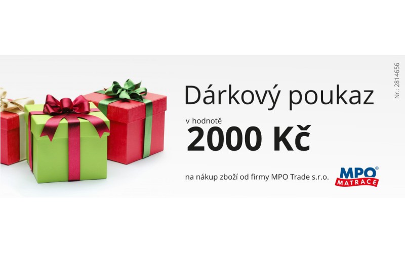 Dárkový poukaz 1000Kč