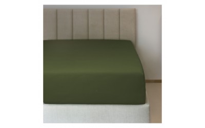 Prostěradlo jersey č.39 khaki