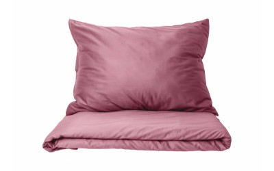 Povlečen&iacute; bavlněn&yacute; sat&eacute;n Dusty rose 432 140x200 / 70x90