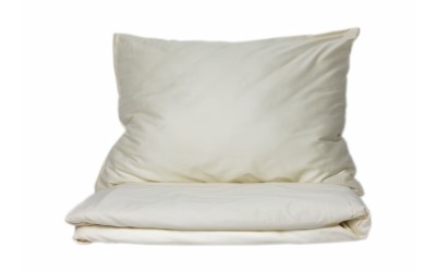Povlečen&iacute; bavlněn&yacute; sat&eacute;n Light cream 400 140x200 / 70x90