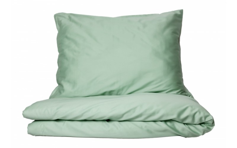 Povlečení bavlněný satén Light green 480 140x200 / 70x90